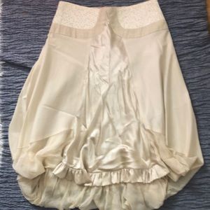 Silk San Gallo skirt